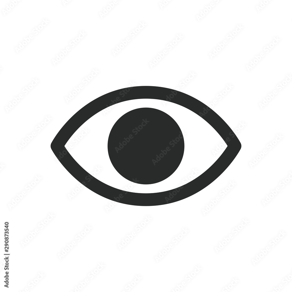 eye icon vector design illustration eye icon vector design illustration
