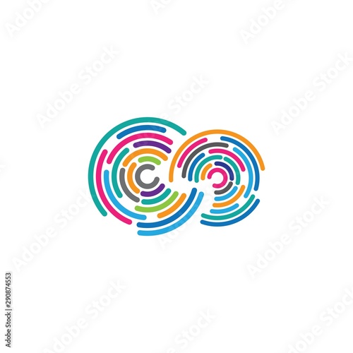 Infinity Design,Infinity logo Vector icon template