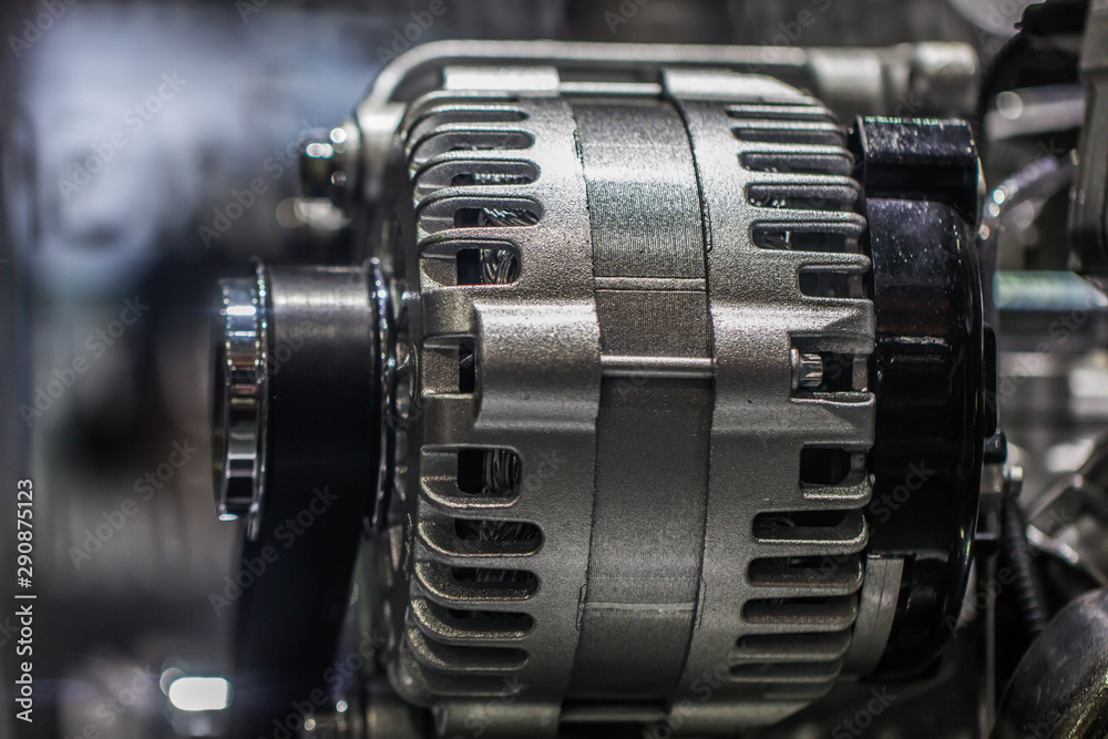 car engine close up car engine close up