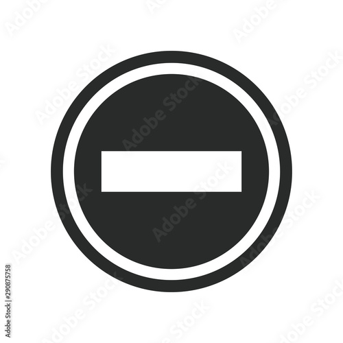Free Download stop sign icon vector design template - GFXLoad