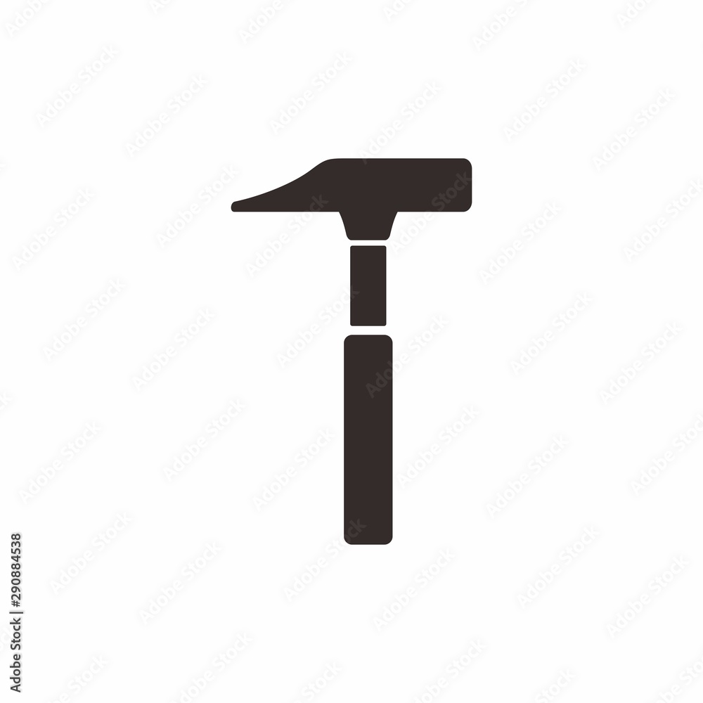 Hammer logo icon design template vector illustration Hammer logo icon design template vector illustration