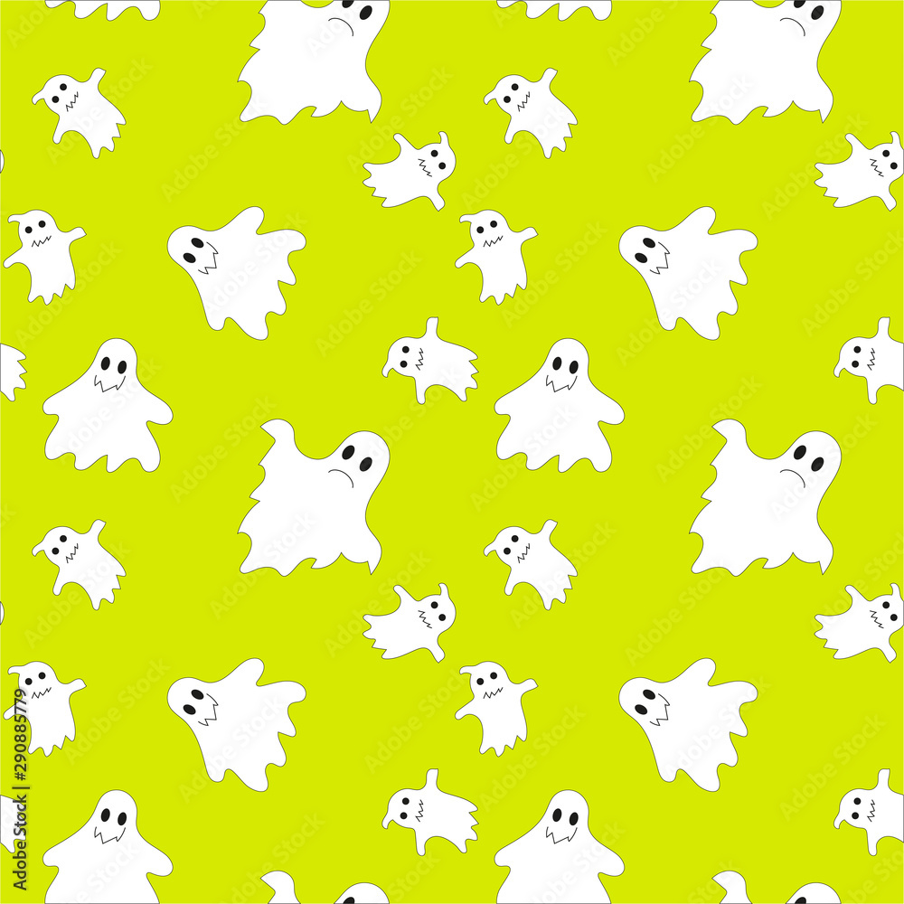 Halloween seamless pattern.empate for design fabric, backgrounds, wrapping paper, package.