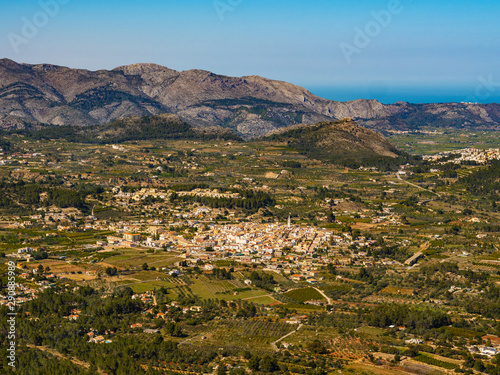 Spanish mountains landscape © Voyagerix