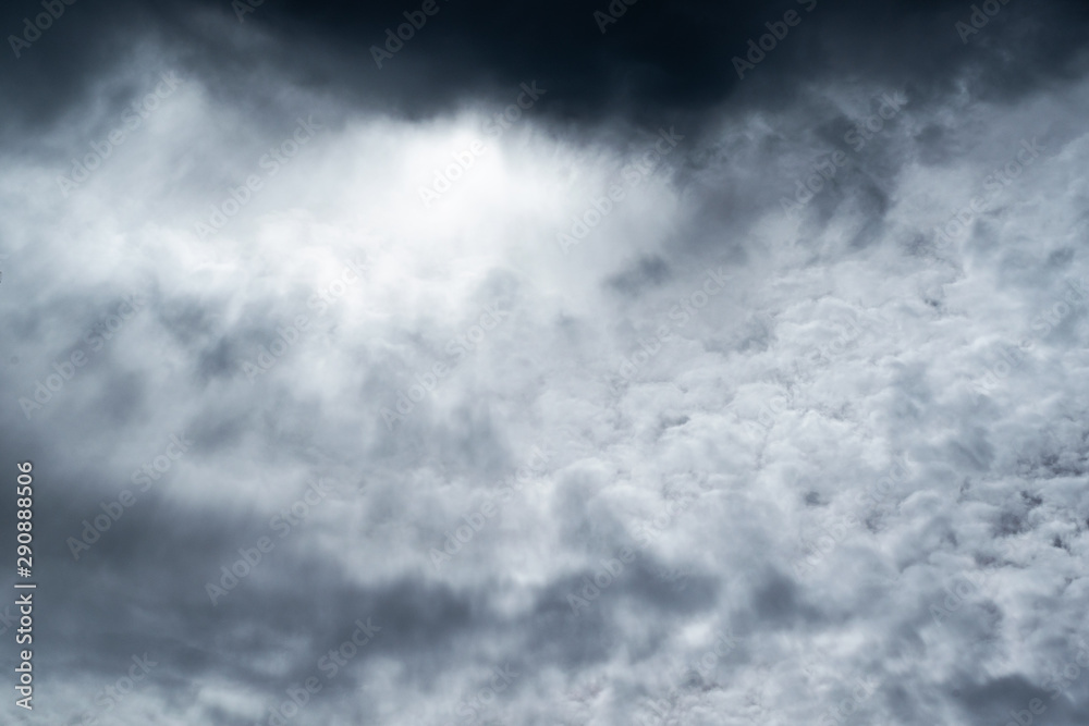 Obraz premium 綺麗な雲と空