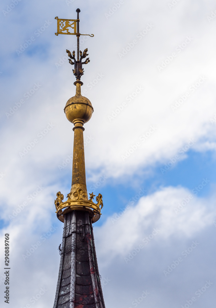 Decorative architectural elements at the streets of Prague Decorative architectural elements at the streets of Prague