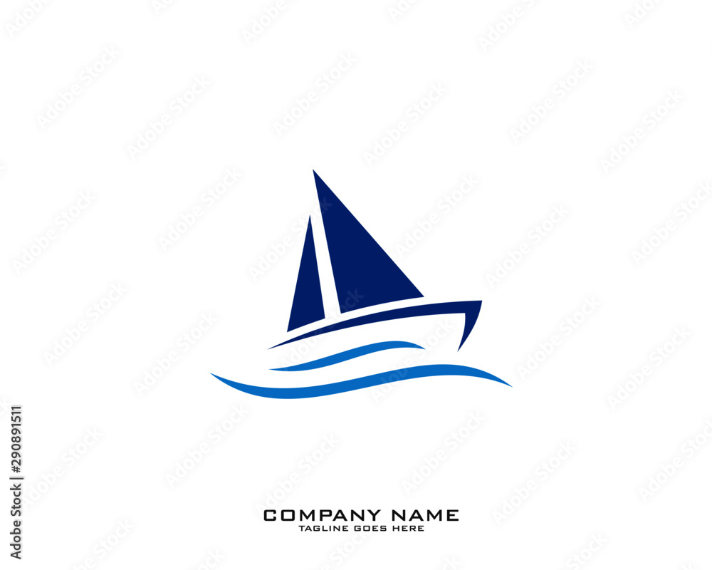 Boat Transport Logo Template
