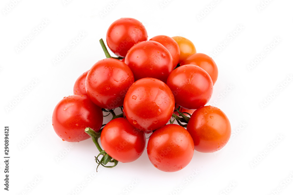 Tomatoes on a white background Tomatoes on a white background