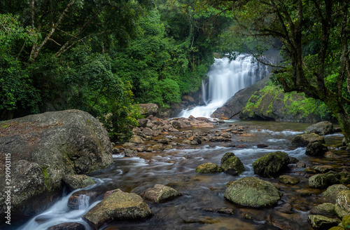 Lakkom waterfall  Idukki district of Kerala  India