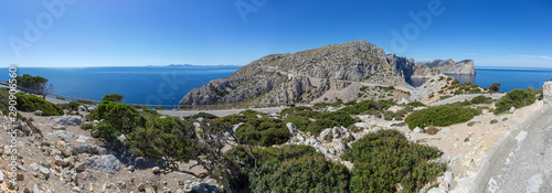 Scenic views of the famous Cape Formentor, Mallorca