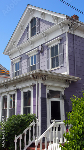 Provincetown, Cape Cod, Massachusetts, USA: historische Holzhäuser