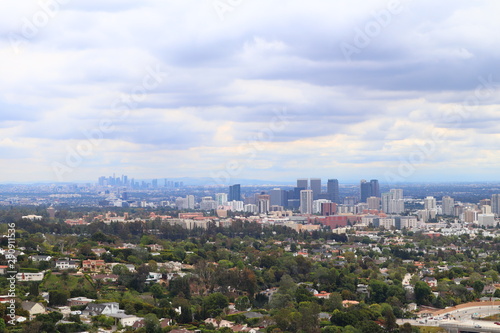 LOS ANGELES  California  view of Westwood skyscrapers