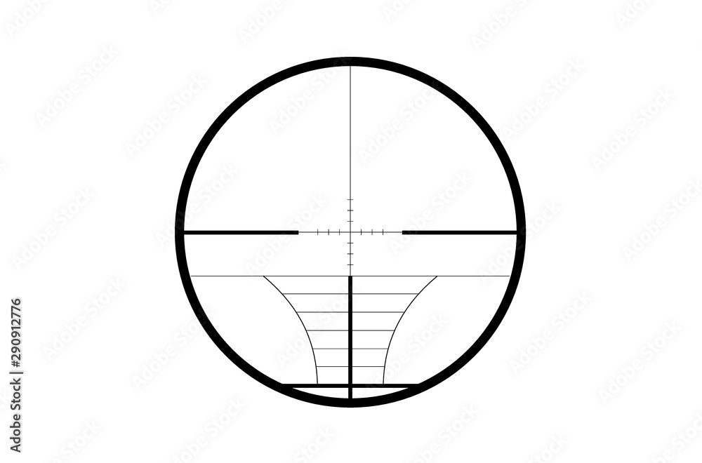 sniper rifle scope view