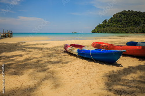 boat on the beach