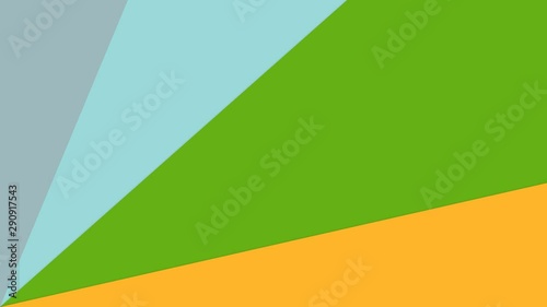 Set of color animated transitions