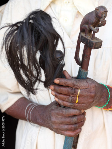 Quadro em tela Tools of a traditional healer in Kigoma, Tanzania.