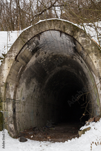 Tunnel in Tahanovce, Kosice, Slovakia