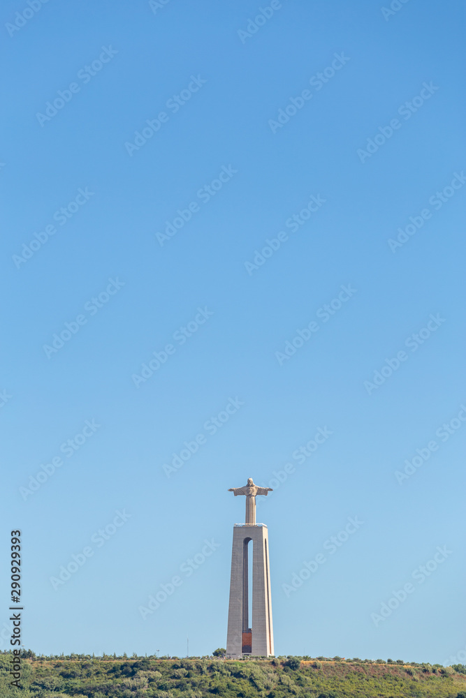 Statue on top of the hill - Christ Redeemer Statue on top of the hill - Christ Redeemer