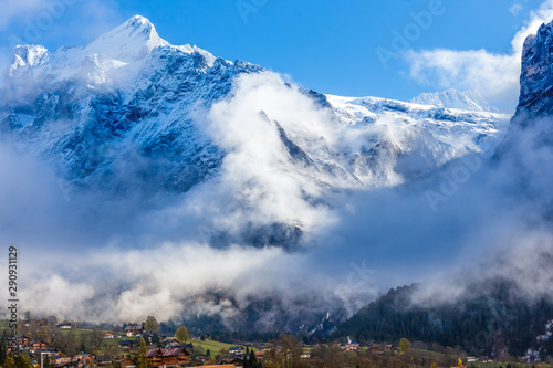 Góra, region Jungfrau, Szwajcaria