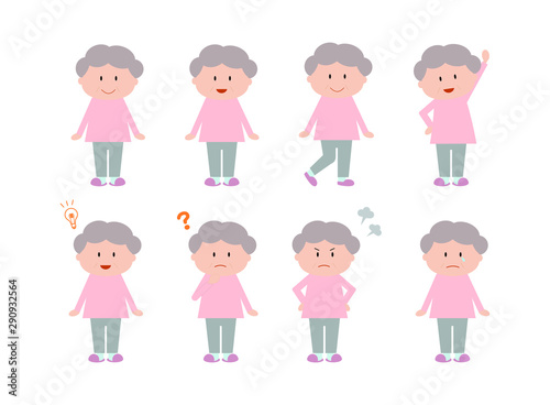 Senior citizens_older woman