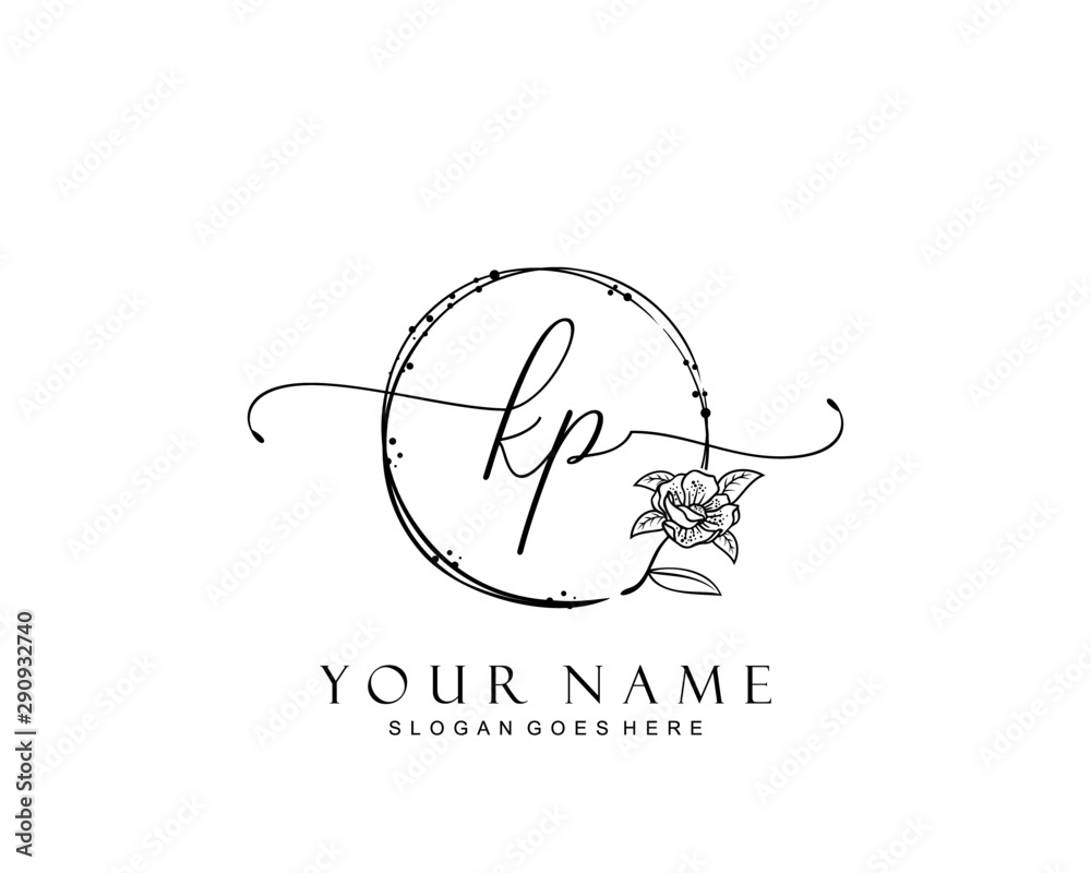 YL Feminine logo beauty monogram and elegant logo design, handwriting logo  of initial signature, wedding, fashion, floral and botanical with creative  Stock Vector Image & Art - Alamy