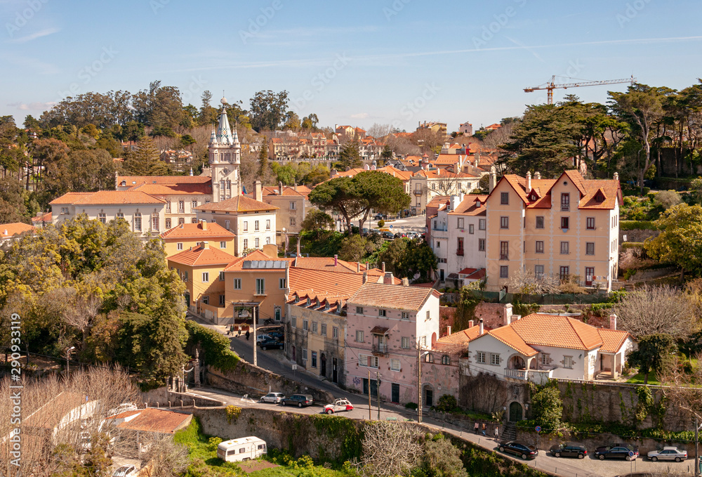 Municipal building of Sintra in Portugal