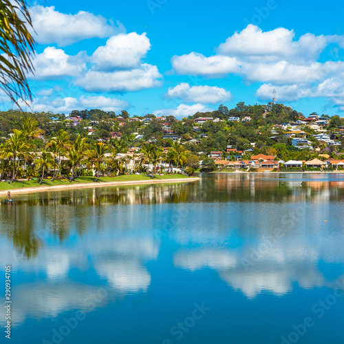 View of the coastline, Gold Coast, Queensland, Australia. © ggfoto