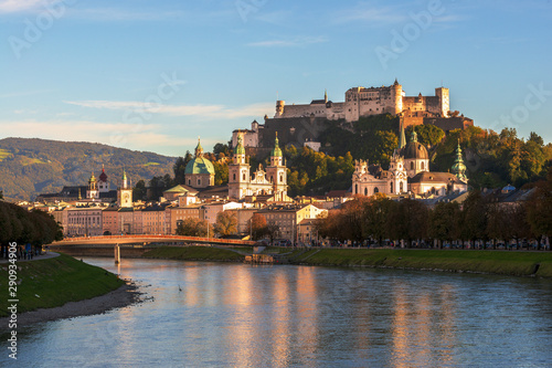 Salzburg an einem Spätsommerabend