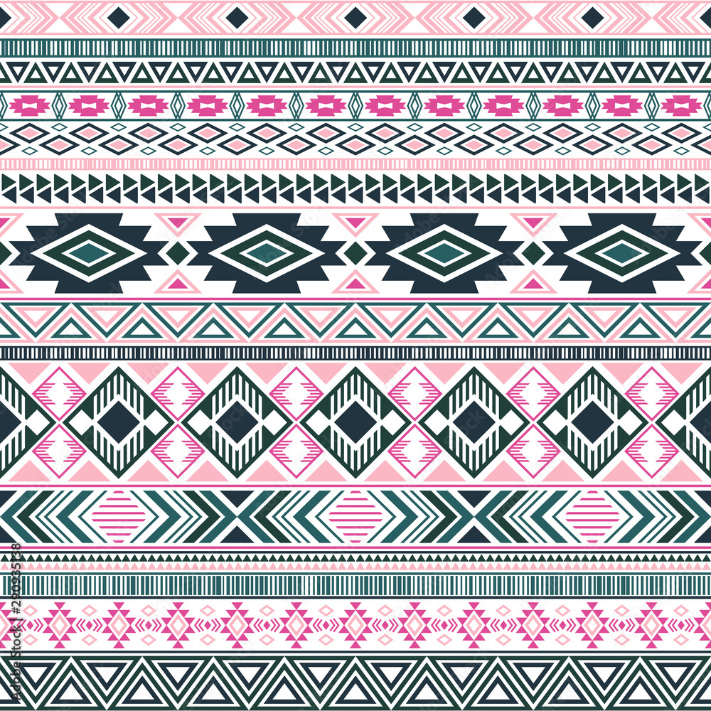 Tribal motifs textile print ethnic design Tribal motifs textile print ethnic design