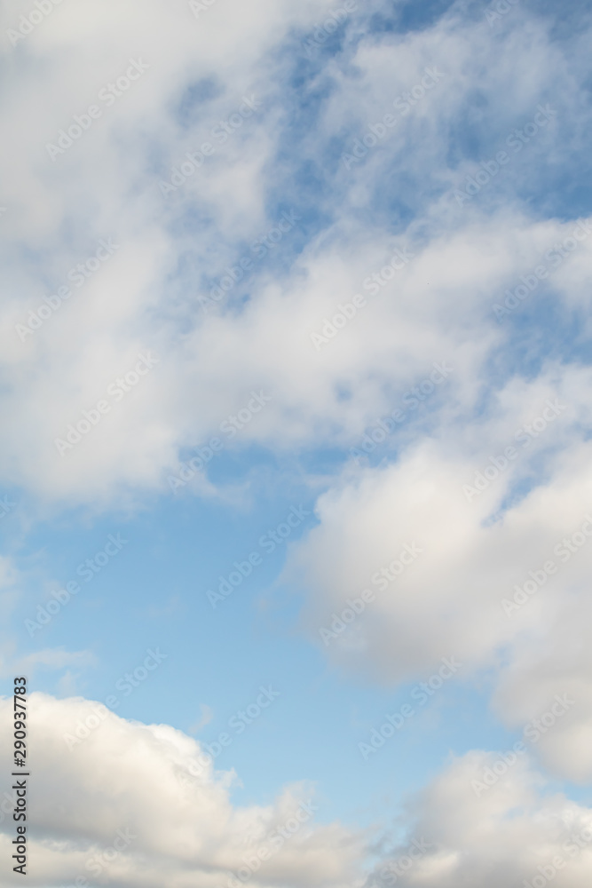 Blue sky with white clouds backgrounds on a sunny day. Blue sky with white clouds backgrounds on a sunny day.