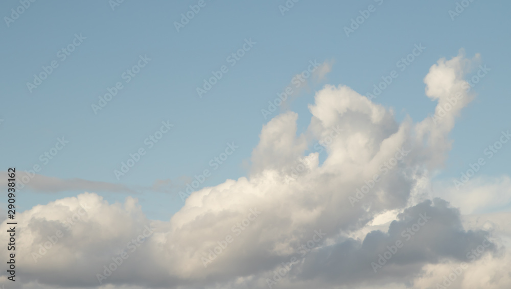 Blue sky with white clouds background. Blue sky with white clouds background.