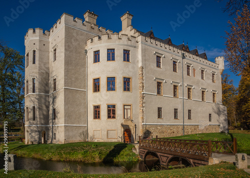 Castle from the 14th century in Karpniki, Poland photo