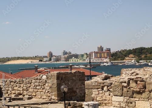 City of Nesebar, Bulgaria. View from the West Fortress Wall