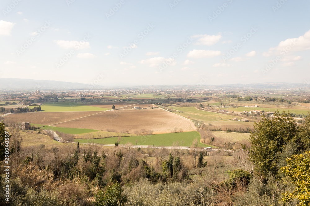 Fototapeta premium Medieval village of Assisi