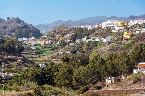 Gebirgslandschaft bei Teror auf Gran Canaria © kgdad