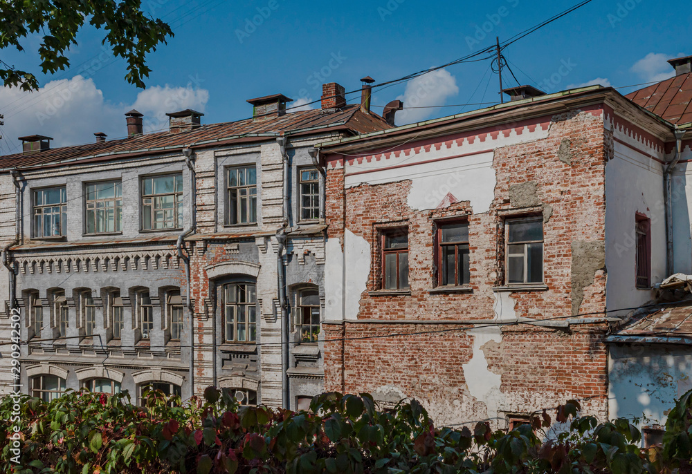 Old buildings in the historical part of Moscow