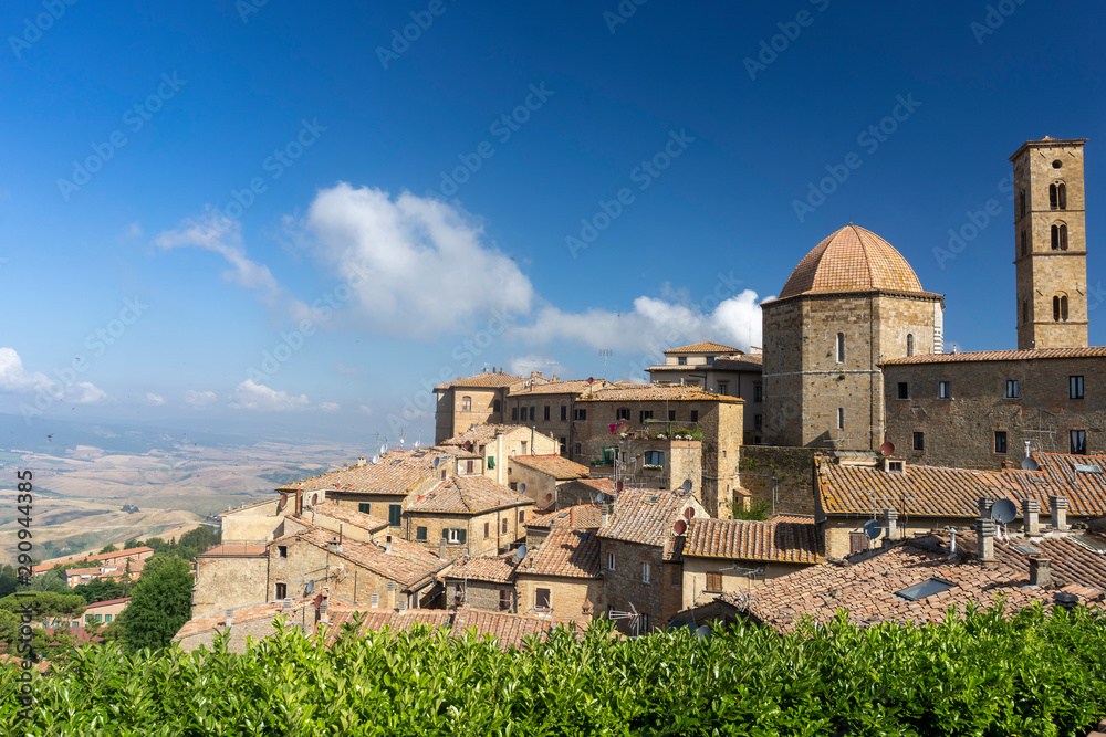 Panoramic view of Volterra, Tuscany
