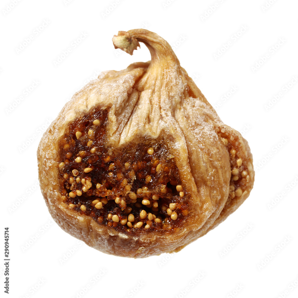 Dry fig isolated on the white background. Dry fig isolated on the white background.
