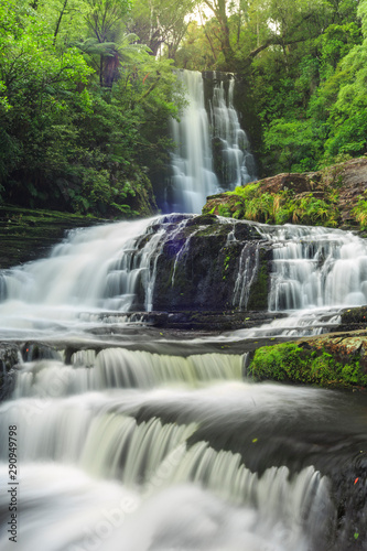 Upper Mclean Falls, Catlins National Park, South Island, New Zealand © Orion Media Group