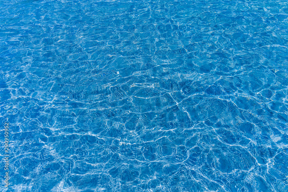 Sea surface texture. Blue water wave photo. Blue sea water mesh