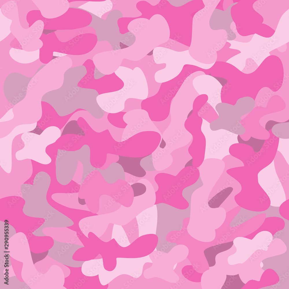 Camouflage,pink color abstract military seamless pattern. Camouflage,pink color abstract military seamless pattern.