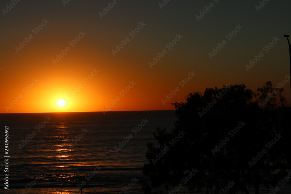 Sunset beautiful background 