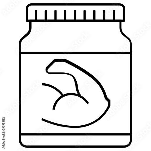 pills medicine drugs sedatives supplements vector icon