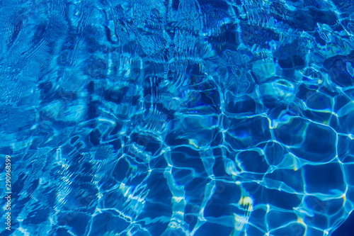 Blue ripped water in swimming pool © ohm2499