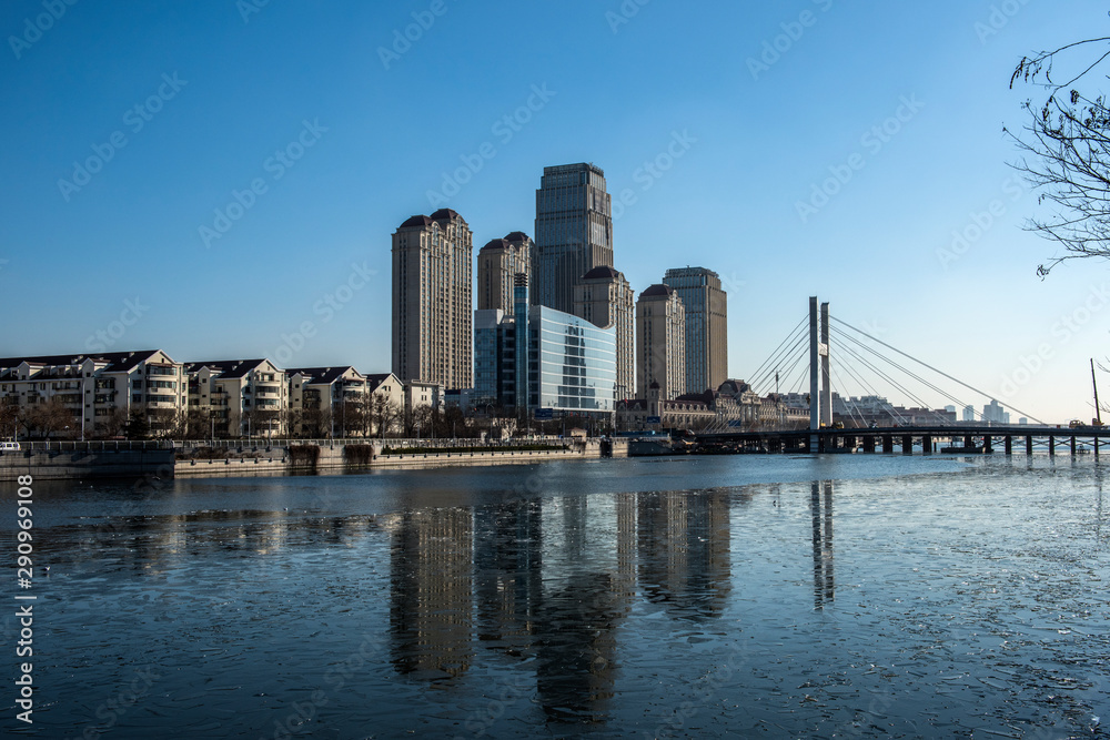 The central cityof Tianjin,Tianjin,China