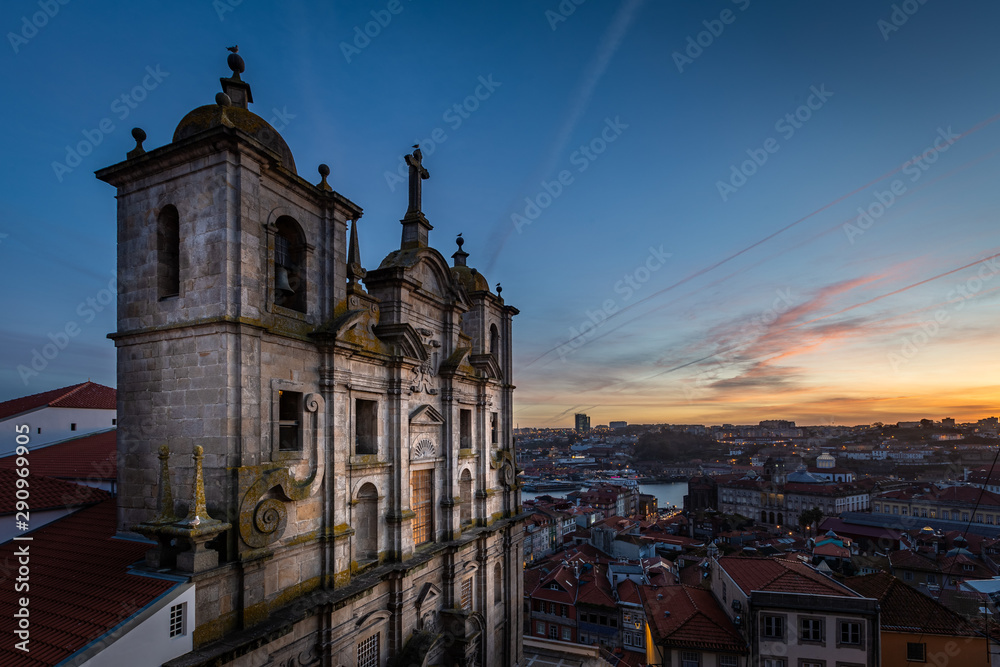 Grilos Church, Igreja dos Grilos at Porto, Portugal