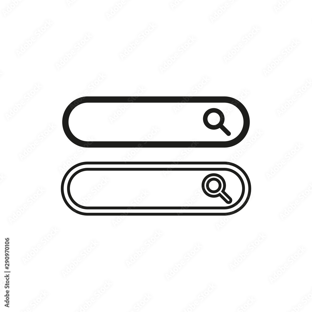 Search engine icon. Simple vector illustration Search engine icon. Simple vector illustration