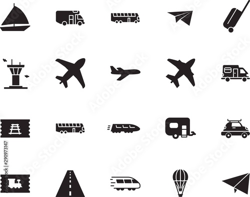 holiday vector icon set such as  hot  road  roof  sailboat  navigation  building  nautical  ship  box  web  regatta  wave  highway  grey  ocean  asphalt  roadside  airship  map  yacht  wheel  family