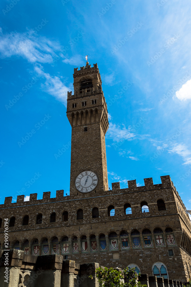 Fototapeta premium Beautiful view of the medieval center of Florence