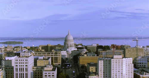 Madison capital and isthmus  photo