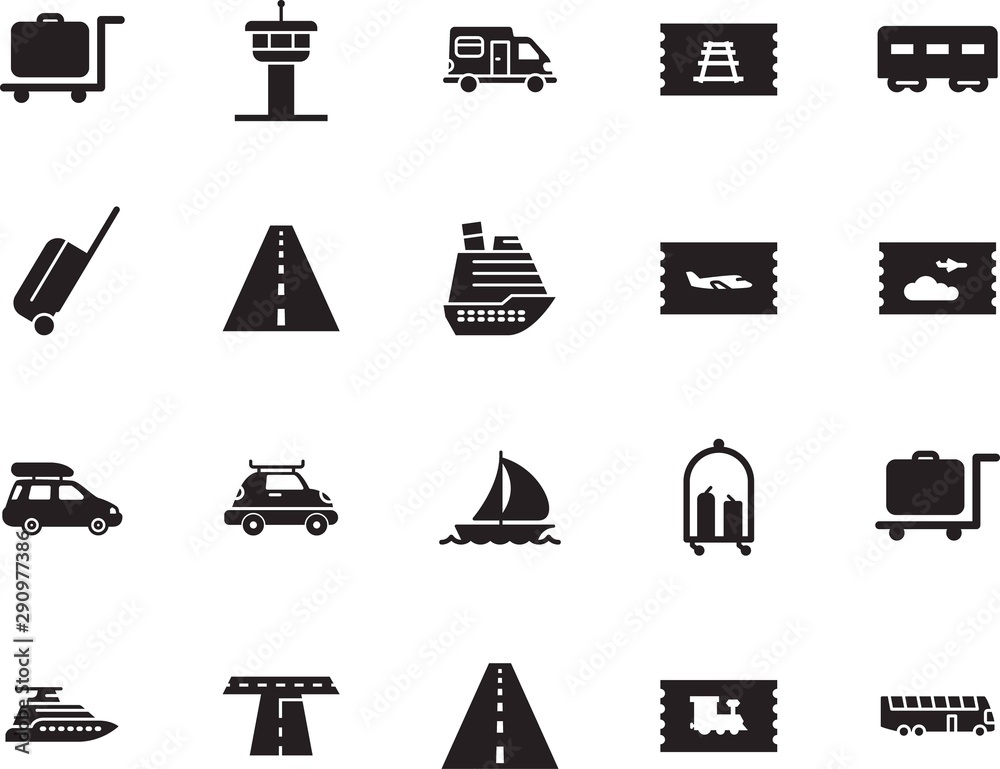 holiday vector icon set such as: nautical, architecture, railroad, caravan, camper, regatta, van, truck, trailer, terminal, summer, leisure, control, sport, aircraft, controller, coach, cruiser holiday vector icon set such as: nautical, architecture, railroad, caravan, camper, regatta, van, truck, trailer, terminal, summer, leisure, control, sport, aircraft, controller, coach, cruiser